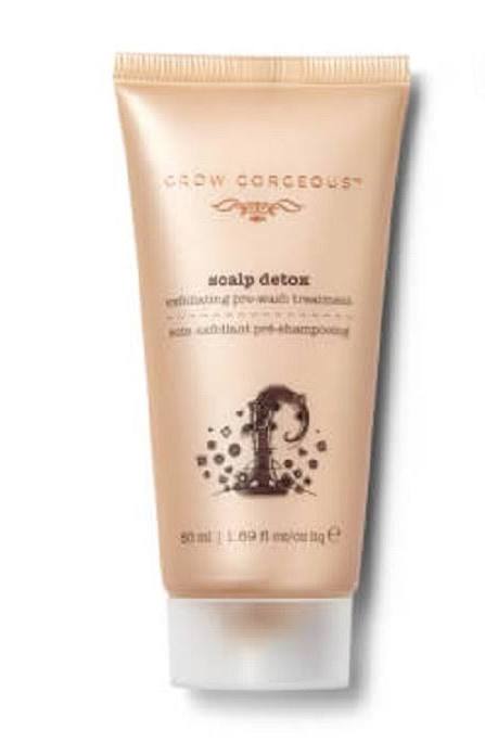 Grow Gorgeous Scalp Detox Exfoliating Pre-Wash 50mL 1.69 fl oz