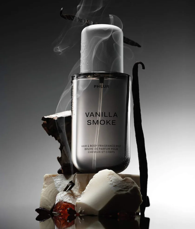 Phlur Vanilla Smoke Hair & Body Fragrance Mist (3 oz / 90 mL)