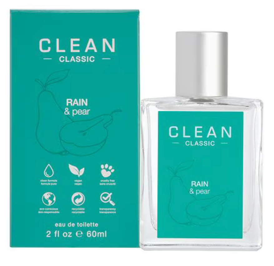 CLEAN Eau de Toilette Rain & Pear 2.0 fl oz