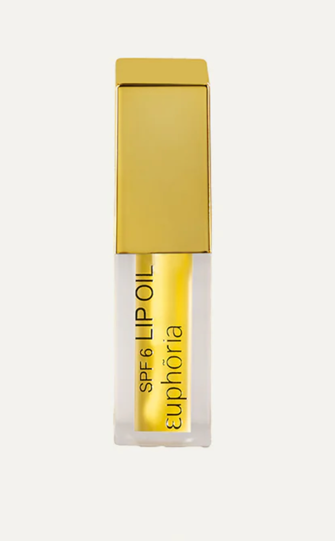 Euphoria Natural Sunlight Lip Oil – Salted Caramel Croissant