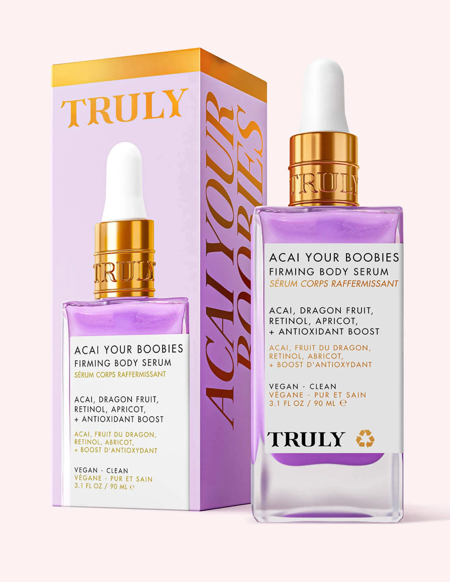 Truly Açaí Your Boobies Firming Boob Serum 3.1 fl oz, 90mL