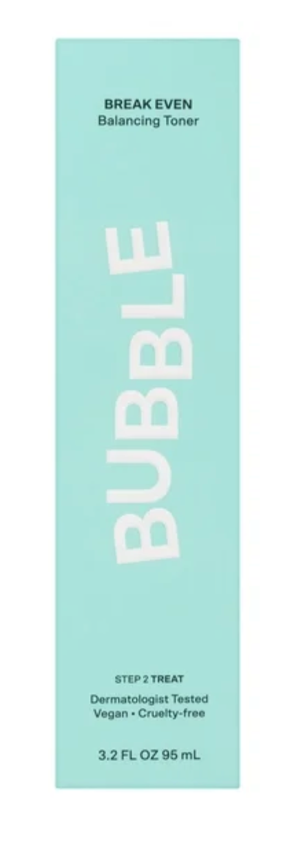 Bubble Skincare Break Even Balancing Toner (3.2 fl oz / 95mL)