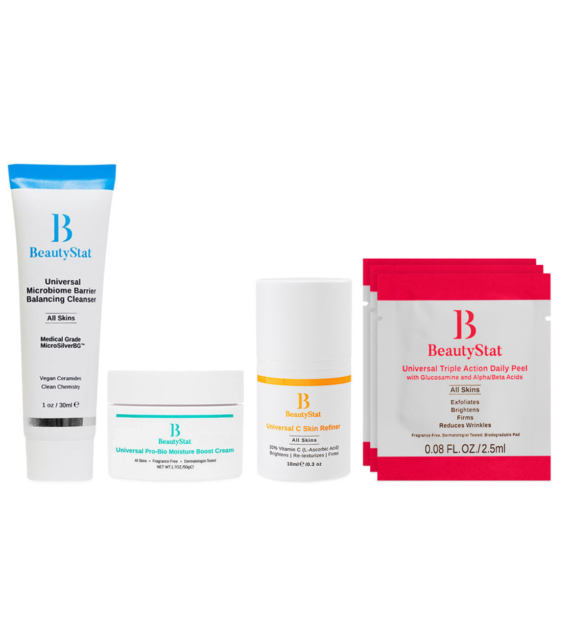 BeautyStat Brighten &amp; Strengthen Travel Starter Set