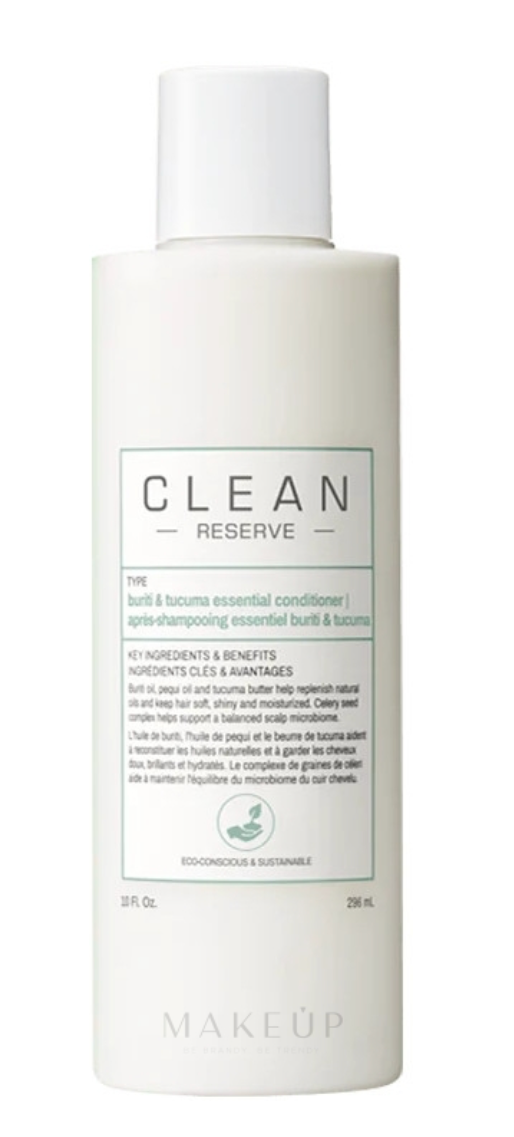 Clean Reserve Buriti & Tucuma Essential Shampoo & Conditioner Duo