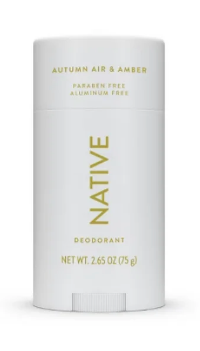 Native Deodorant Aluminum Free Autumn Air & Amber (2.65 oz / 75g)