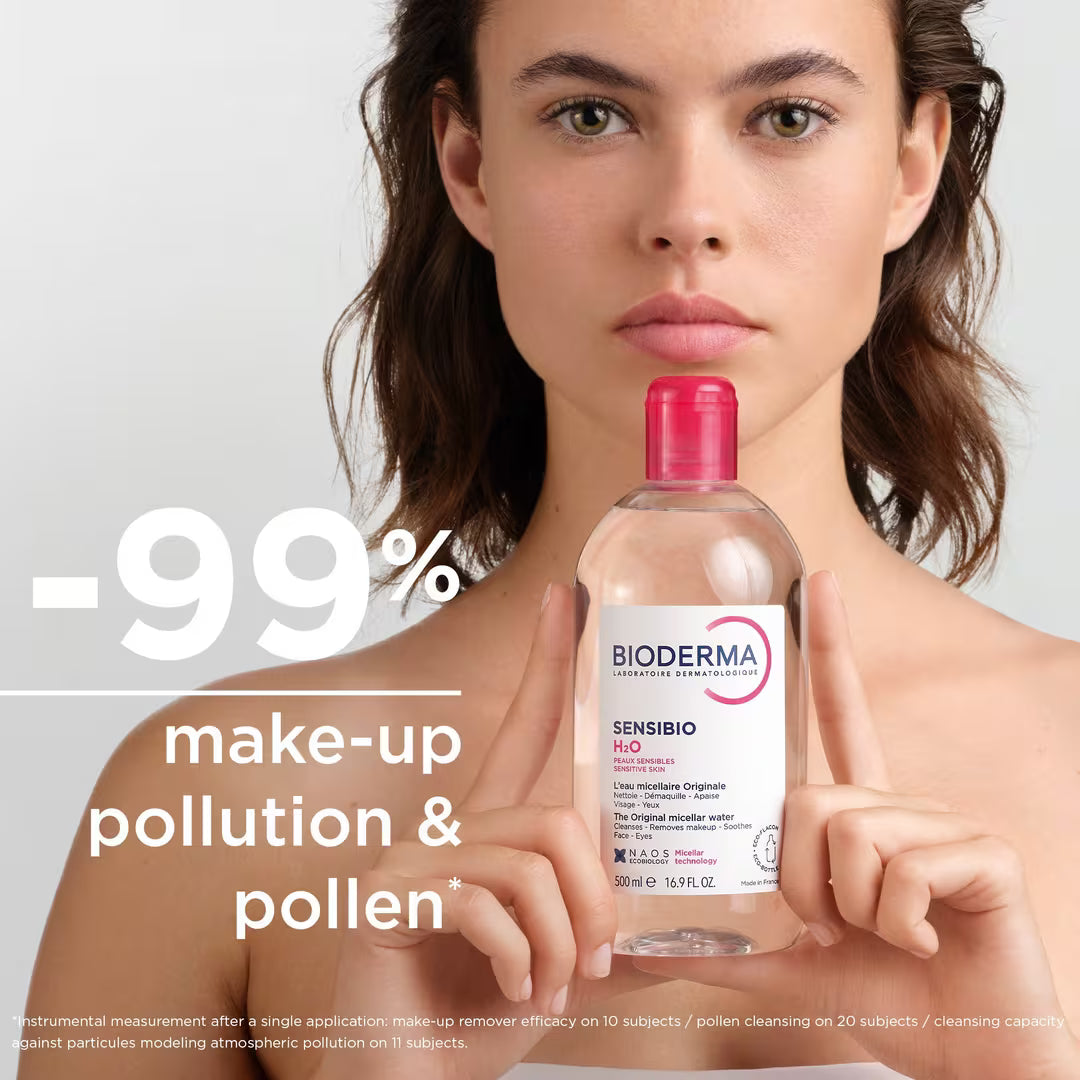 Bioderma Sensibio H2O Micellar Water (16.9 fl. oz, 500mL)