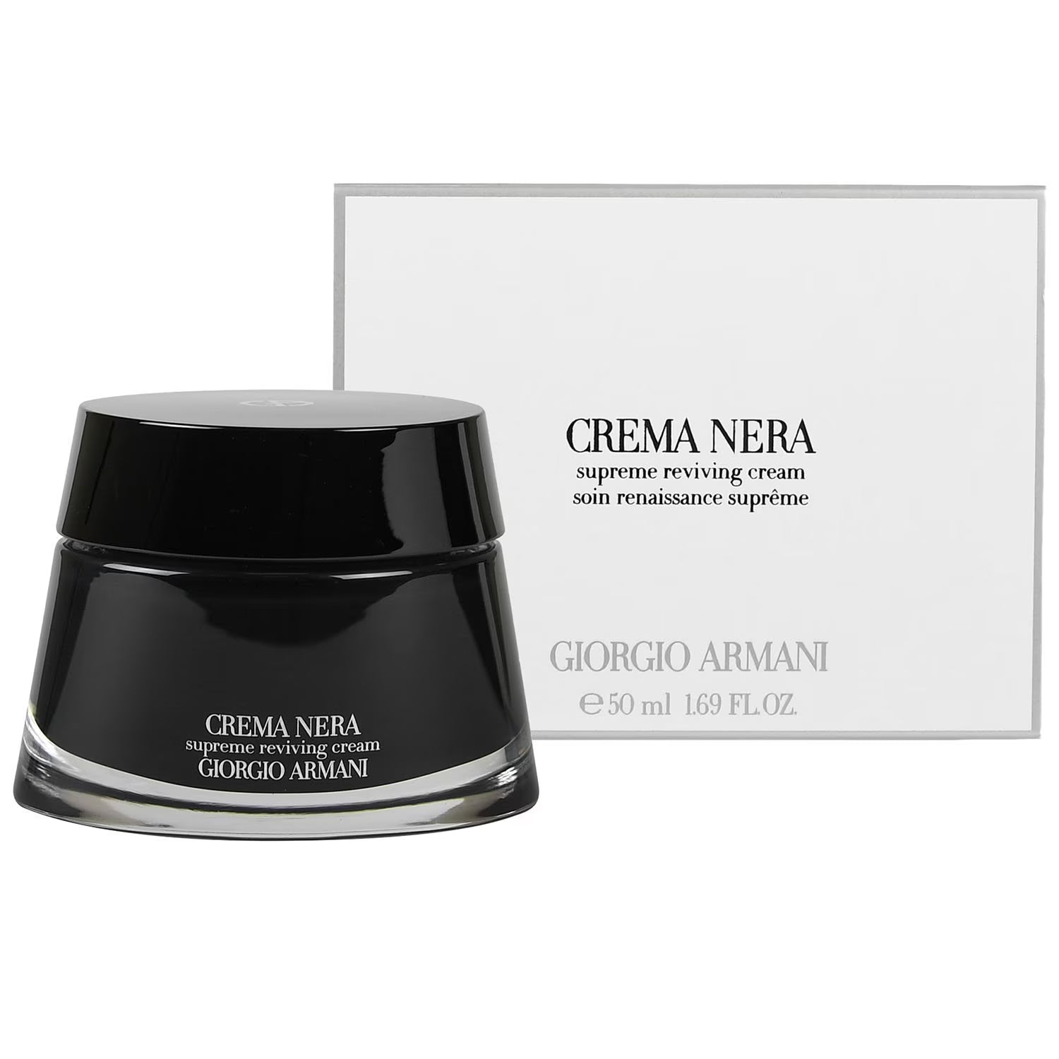 Armani Beauty Crema Nera Supreme Lightweight Reviving Anti-Aging Face Cream (1.69 oz / 50 mL)