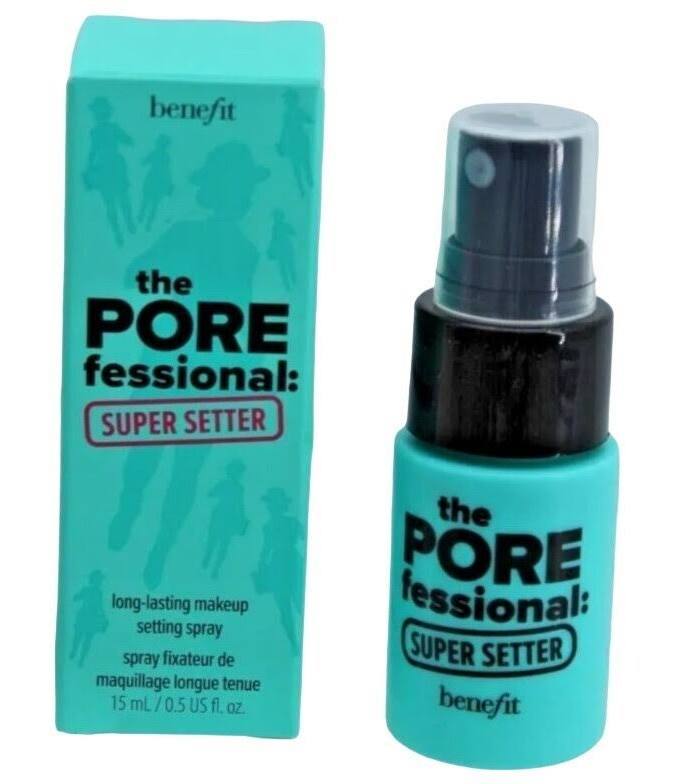Benefit Cosmetics The Porefessional Super Setter 16hr Makeup Spray 15ml (2 FOR $5)
